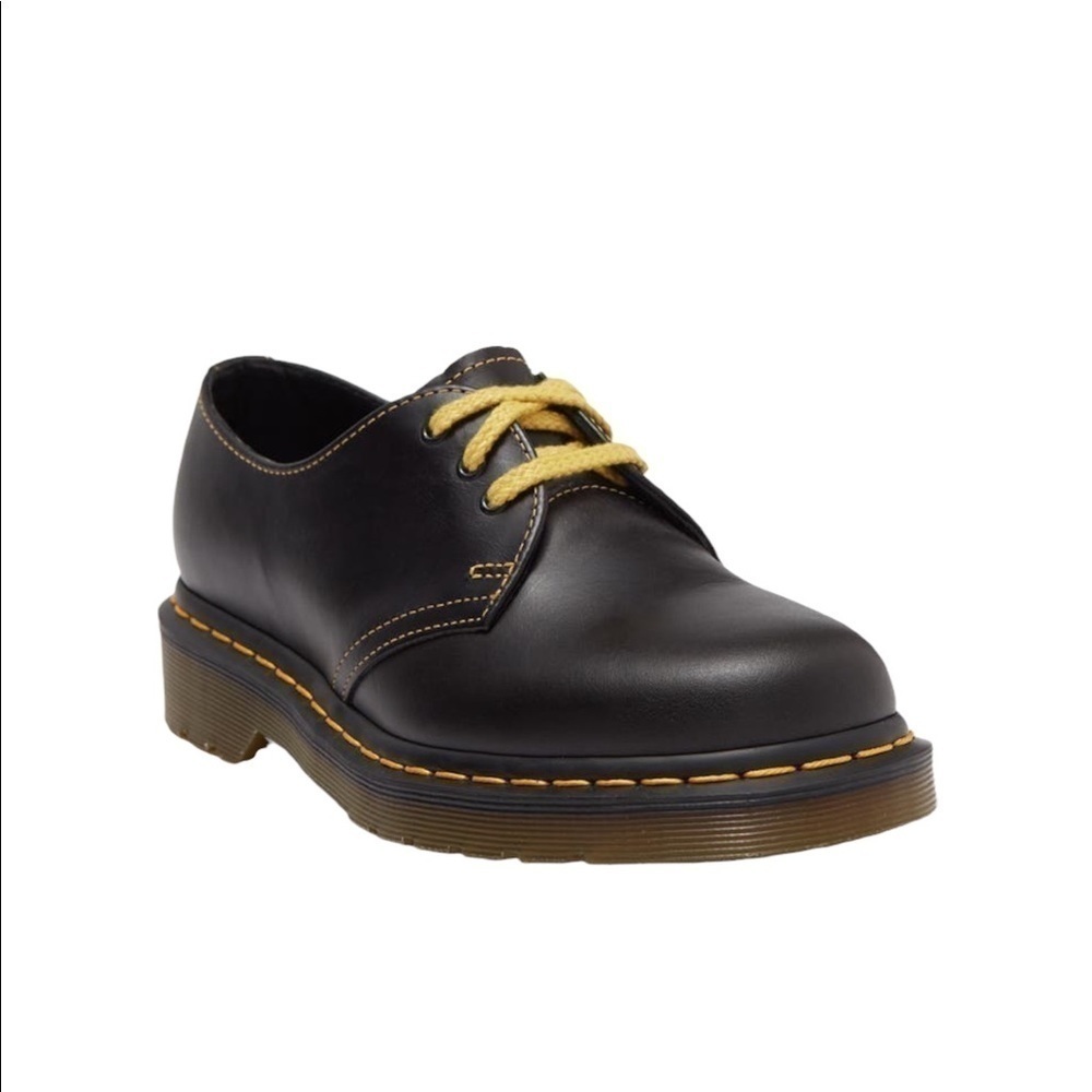 Dr. Martens Dark Grey Atlas 1461 Leather Derby Sz. 10M/ 11L​​​​​​​​​​​​​